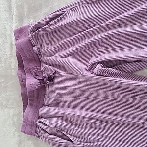 ZYIA ACTIVE / L / Women's Lilac Don't Wake Me Thermal Joggers Pants Loungewear